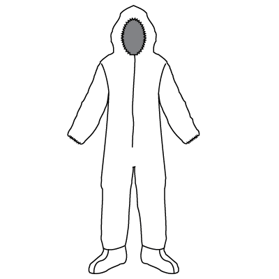 Hazmat Protective Clothing - Mann Supply KapplerChemical Protection Coveralls