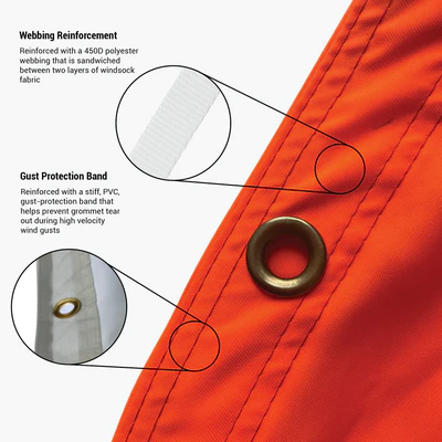 Muster Point Heavy-Duty Windsock