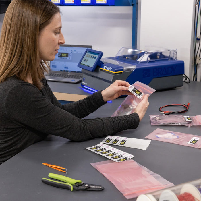 Product, Wire and Lab ID Benchtop Label Printers - Mann Supply BradyIndustrial Label Printers