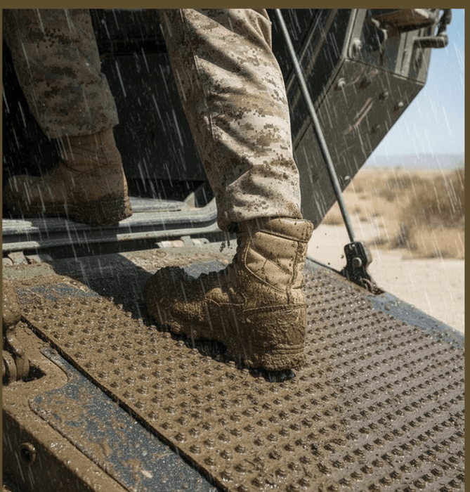 Kneepads and Mats - Mann Supply GripAllAnti-Slip Flooring