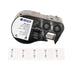 Label Tape with Ribbon - Mann Supply BradyAdhesive Vinyl Label Tape