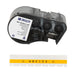 Label Tape with Ribbon - Mann Supply BradyAdhesive Vinyl Label Tape