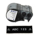 Label Tape with Ribbon - Mann Supply BradyAdhesive Vinyl Label Tape