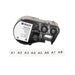 Label Tape with Ribbon - Mann Supply BradyAggressive Adhesive Labels