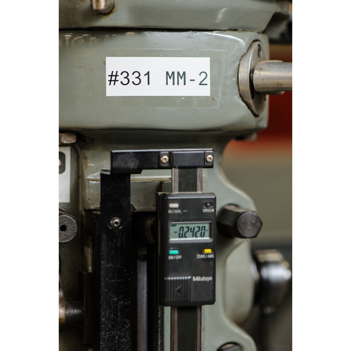 Label Tape with Ribbon - Mann Supply BradyAggressive Adhesive Labels