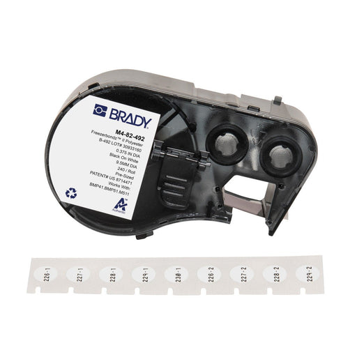 Label Tape with Ribbon - Mann Supply BradyBrady