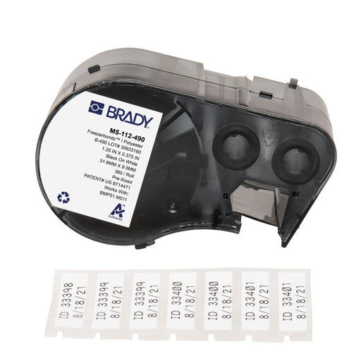 Label Tape with Ribbon - Mann Supply BradyBrady