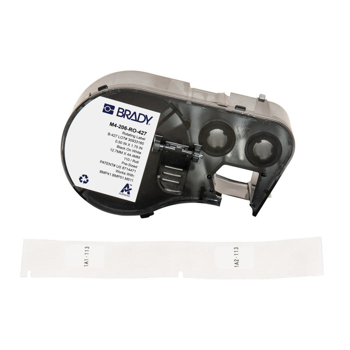 Label Tape with Ribbon - Mann Supply BradyBrady