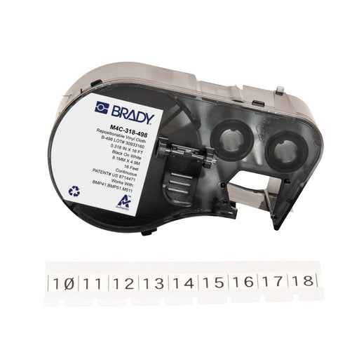 Label Tape with Ribbon - Mann Supply BradyBrady