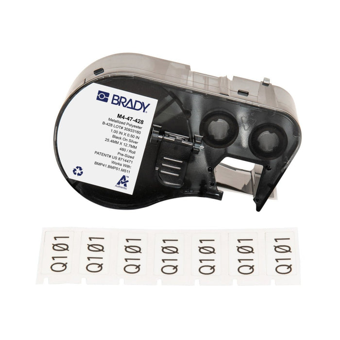 Label Tape with Ribbon - Mann Supply BradyBrady