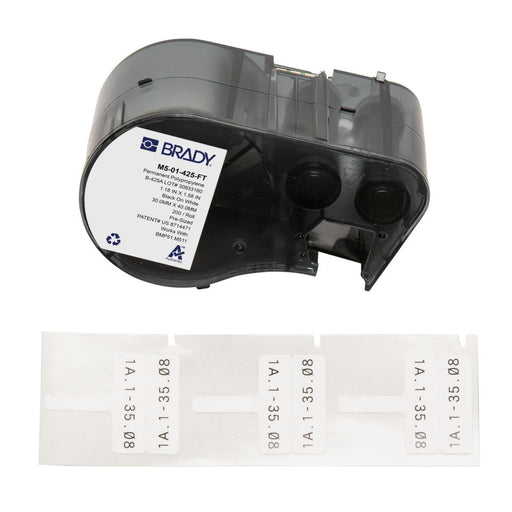 Label Tape with Ribbon - Mann Supply BradyBrady
