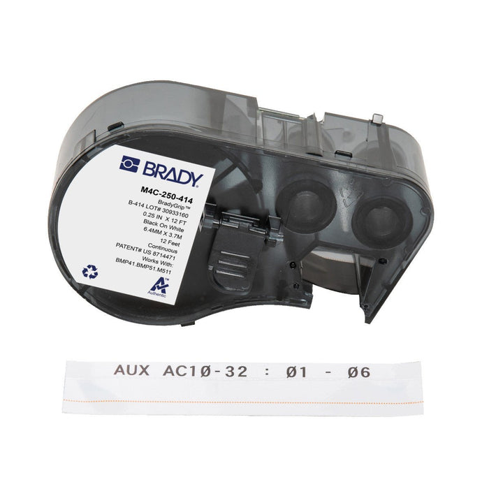 Label Tape with Ribbon - Mann Supply BradyBrady