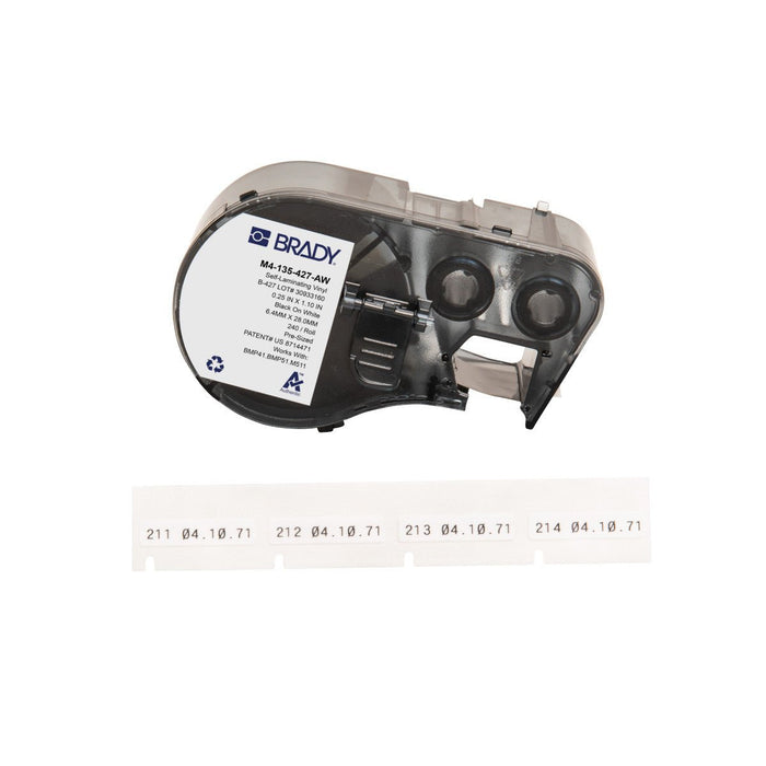 Label Tape with Ribbon - Mann Supply BradyBrady