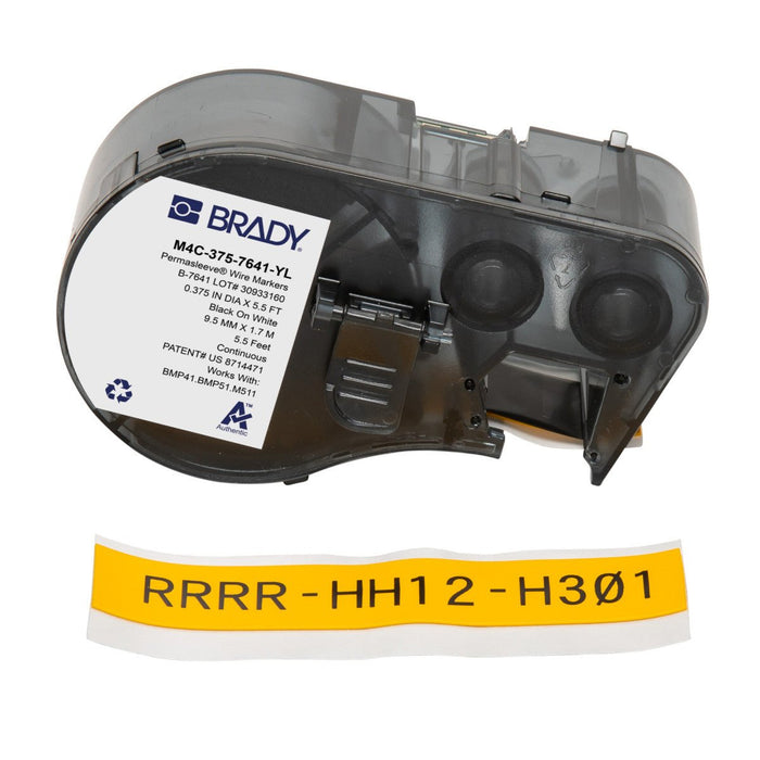 Label Tape with Ribbon - Mann Supply BradyBrady