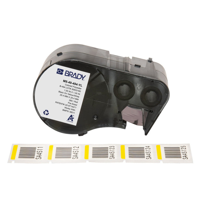 Label Tape with Ribbon - Mann Supply BradyBrady