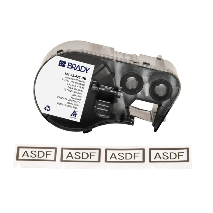 Label Tape with Ribbon - Mann Supply BradyBrady