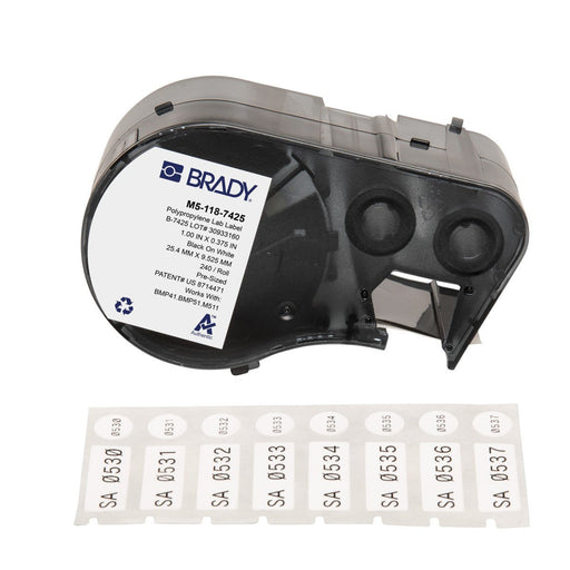 Label Tape with Ribbon - Mann Supply BradyBrady