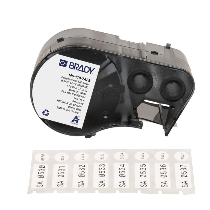 Label Tape with Ribbon - Mann Supply BradyBrady