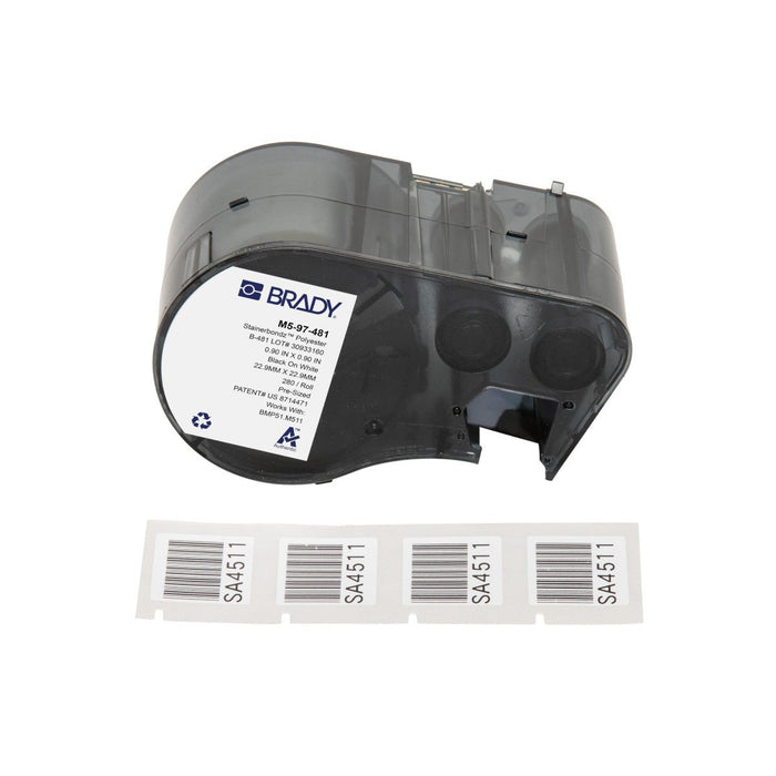 Label Tape with Ribbon - Mann Supply BradyBrady