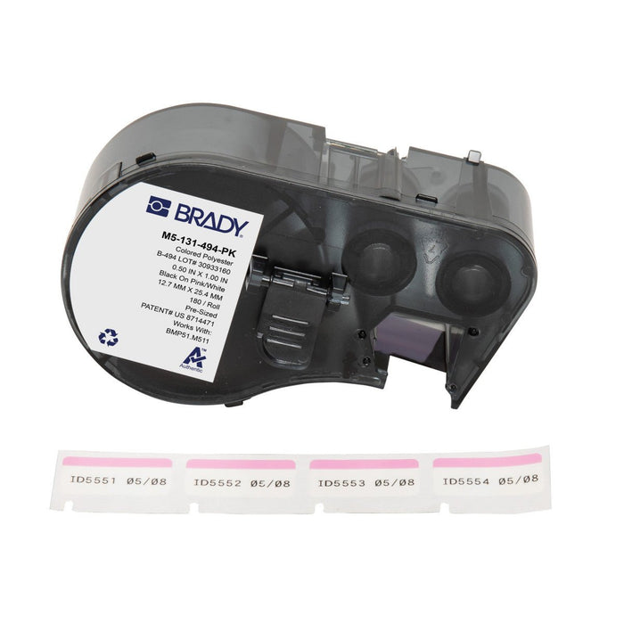 Label Tape with Ribbon - Mann Supply BradyBrady
