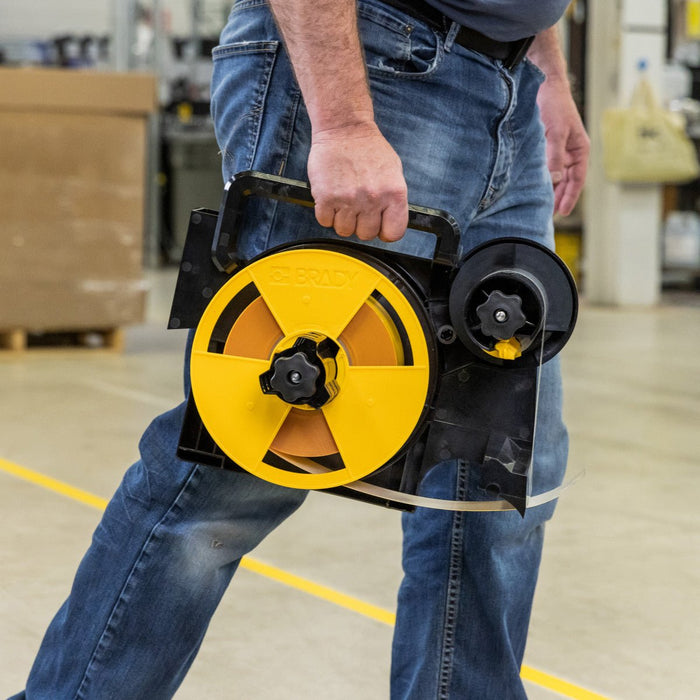 Label Tape with Ribbon - Mann Supply BradyFloor Marking