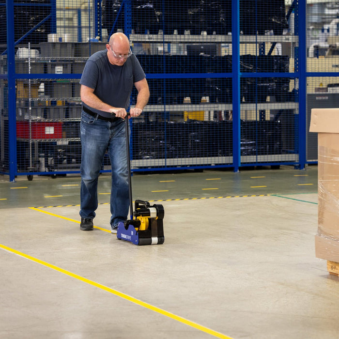 Label Tape with Ribbon - Mann Supply BradyFloor Marking