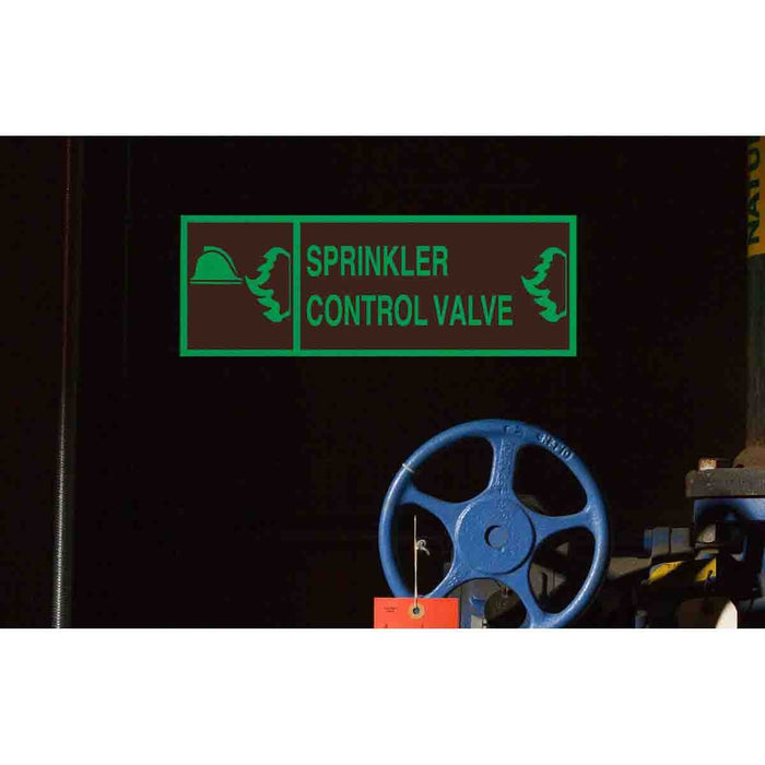 Label Tape with Ribbon - Mann Supply BradyFloor Marking