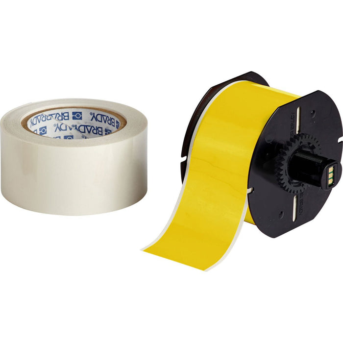 Label Tape with Ribbon - Mann Supply BradyFloor Tape
