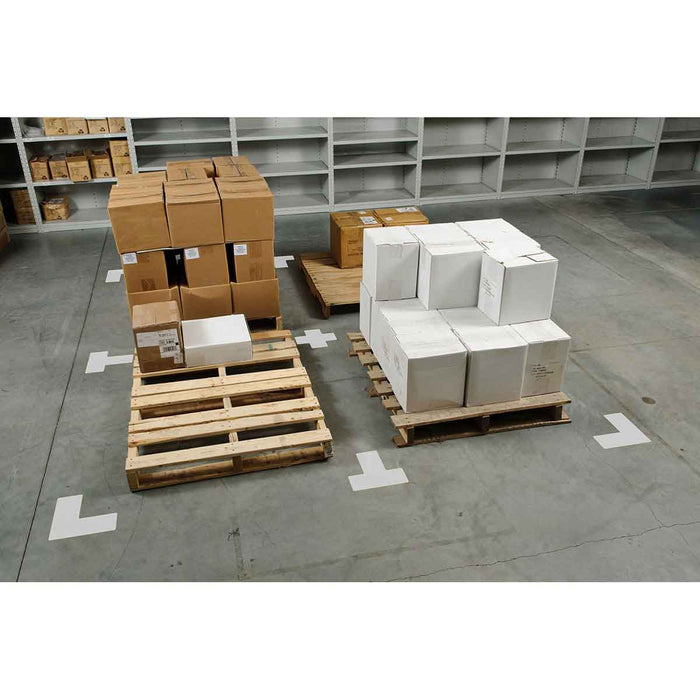 Label Tape with Ribbon - Mann Supply BradyFloor Tape