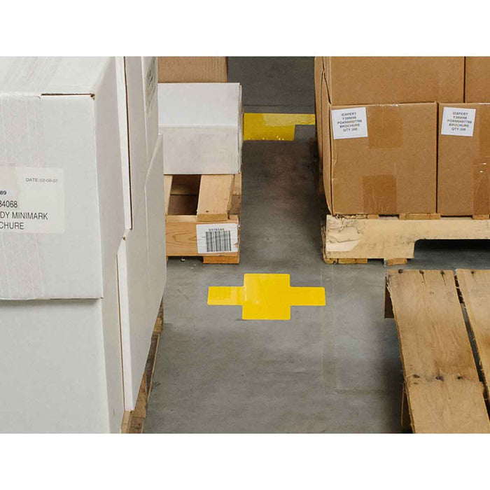 Label Tape with Ribbon - Mann Supply BradyFloor Tape