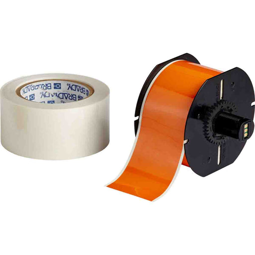 Label Tape with Ribbon - Mann Supply BradyFloor Tape