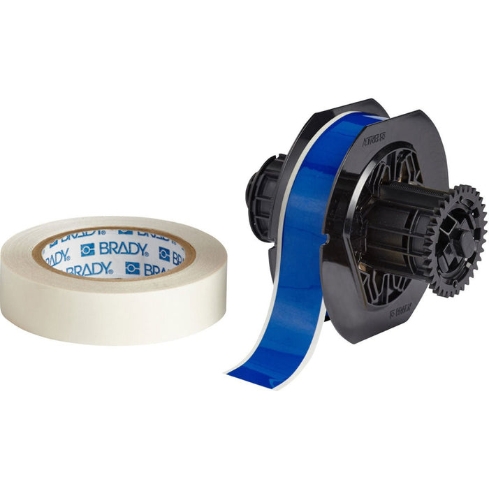 Label Tape with Ribbon - Mann Supply BradyFloor Tape