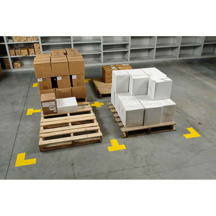 Label Tape with Ribbon - Mann Supply BradyFloor Tape