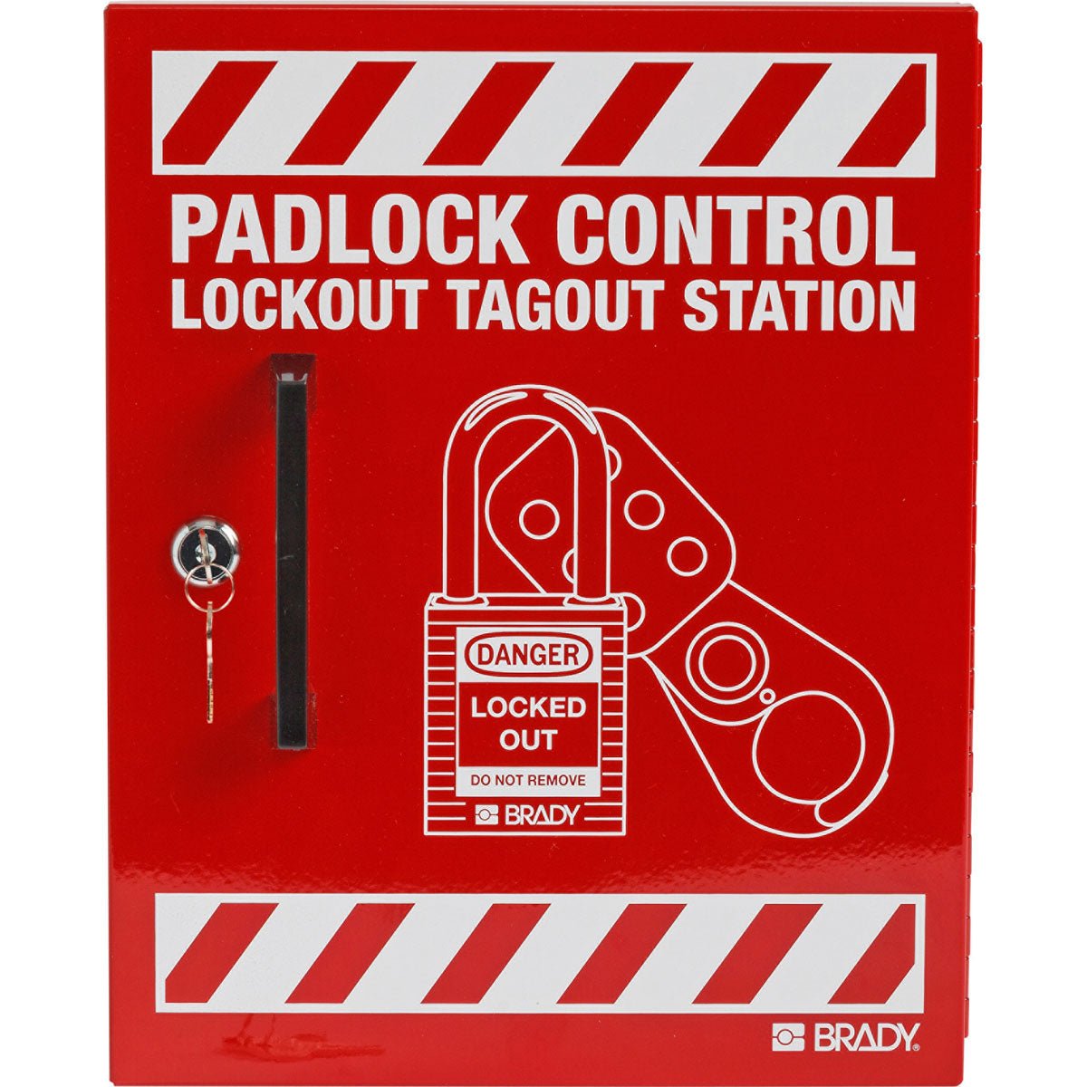 Small Steel Padlock Control Center — Mann Supply