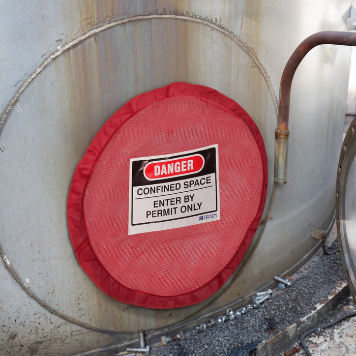 Lockout Tagout - Mann Supply BradyConfined Space Covers