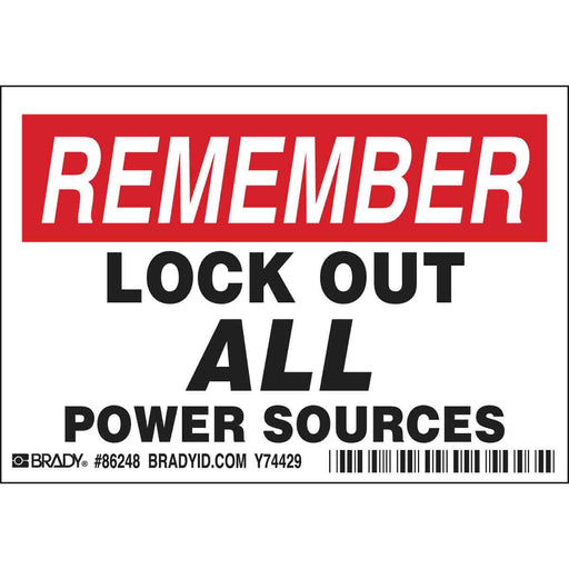 Lockout Tagout - Mann Supply BradyIndustrial Products