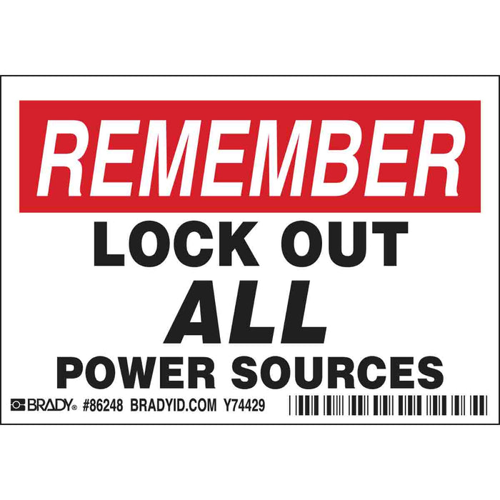Lockout Tagout - Mann Supply BradyIndustrial Products