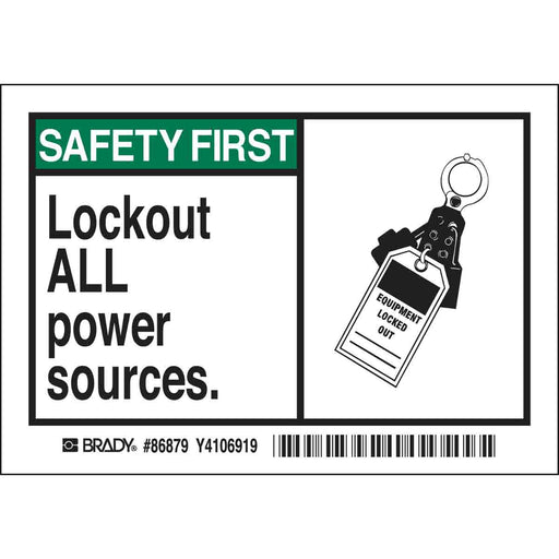 Lockout Tagout - Mann Supply BradyIndustrial Products