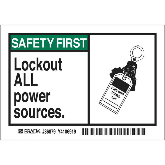 Lockout Tagout - Mann Supply BradyIndustrial Products