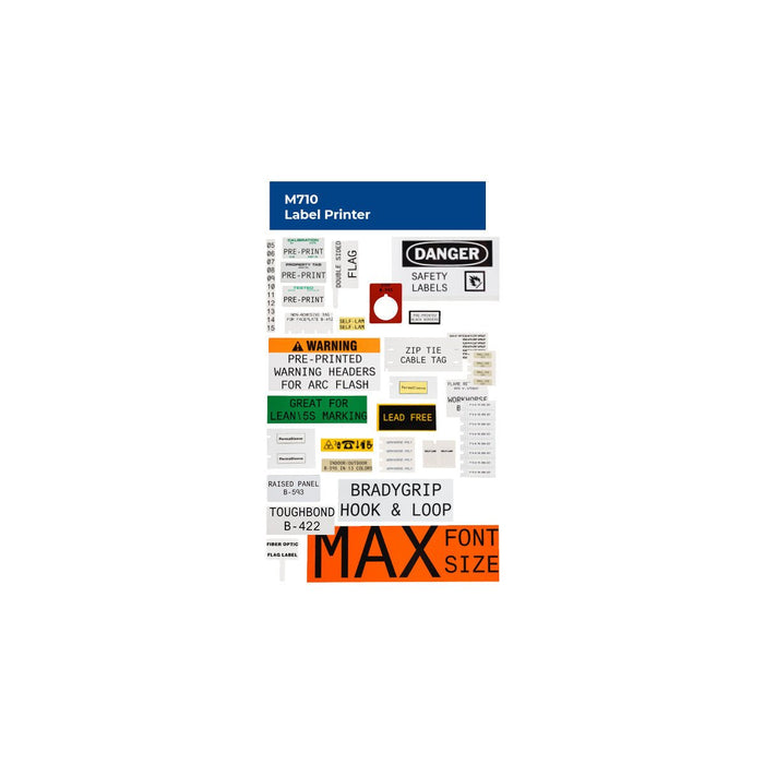 Portable Label Printers - Mann Supply BradyLabel Printers