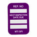 Inspection Tags - Mann Supply BradyIndustrial Products