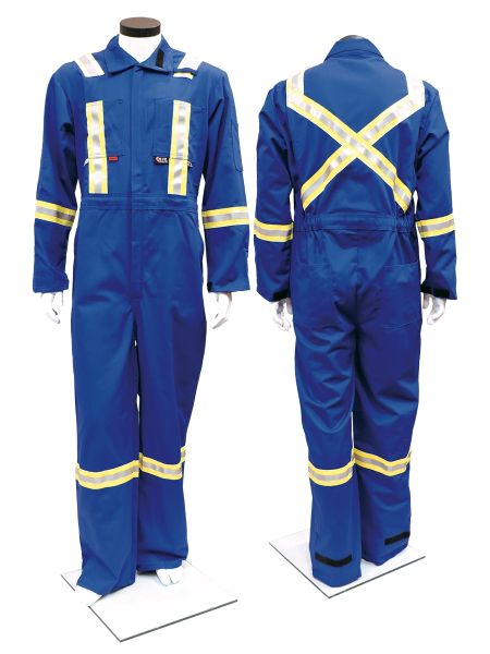 Style 106 - Nomex®IIIA 6 oz Contractor Coveralls - Royal Blue