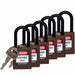 Nylon Padlocks - Mann Supply BradyIndustrial Products