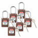 Nylon Padlocks - Mann Supply BradyIndustrial Products