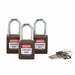 Nylon Padlocks - Mann Supply BradyIndustrial Products