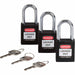 Nylon Padlocks - Mann Supply BradyIndustrial Products