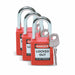 Nylon Padlocks - Mann Supply BradyIndustrial Products