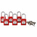 Nylon Padlocks - Mann Supply BradyIndustrial Products