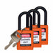 Nylon Padlocks - Mann Supply BradyIndustrial Products