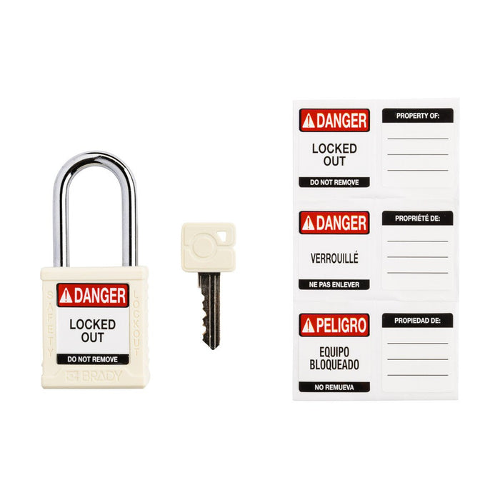 Nylon Padlocks - Mann Supply BradyBrady